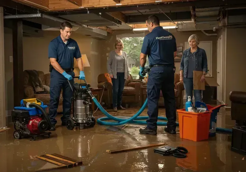 Basement Water Extraction and Removal Techniques process in Kewaunee County, WI